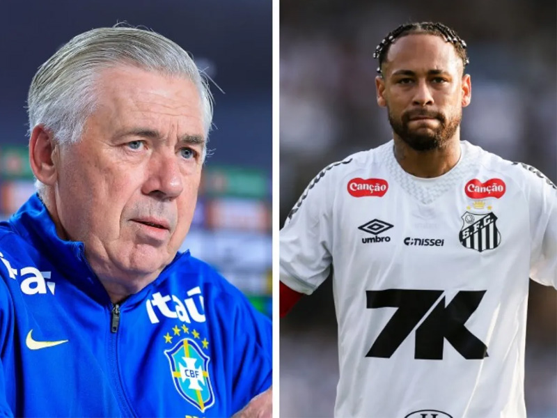Ancelotti envia recado direto a Neymar sobre Copa de 2026: “Tem que estar 100%”