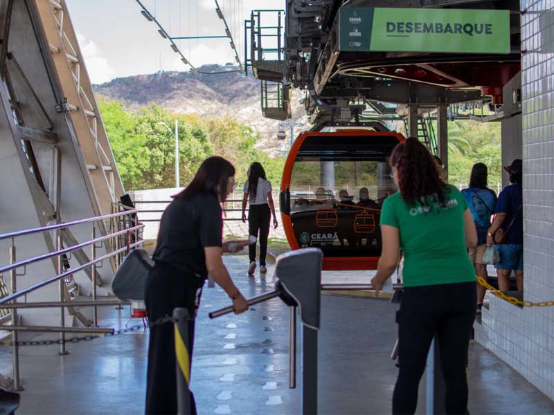 Teleférico do Complexo Ambiental Caminhos do Horto terá acesso solidário com 1kg de alimento no dia 24