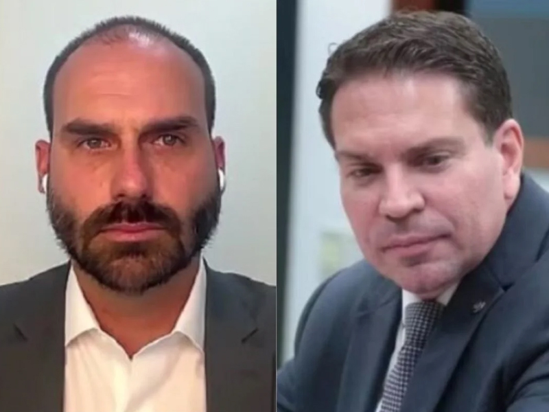 Câmara cancela passaportes diplomáticos de Eduardo Bolsonaro e Alexandre Ramagem