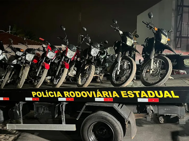 Ceará registra redução de 22,3% nos roubos de motocicletas; furtos de motos diminuem 14,5% no período