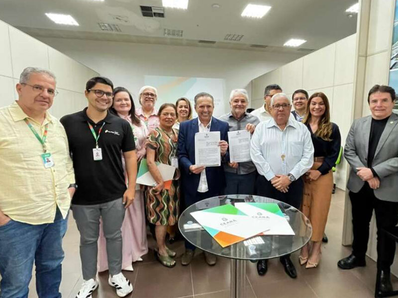 SDE e Nutec assinam acordo para impulsionar desenvolvimento econômico e tecnológico do Ceará