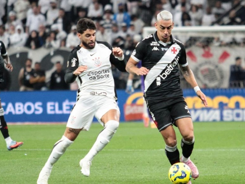 Corinthians e Vasco ficam no zero a zero no primeiro jogo da final da Copa do Brasil