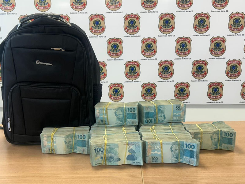 🔴AO VIVO: Polícia Federal apreendeu R$ 500 mil em dinheiro vivo em Juazeiro do Norte; valor pode estar ligado a desvio de verbas em outro município