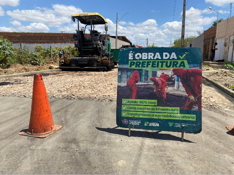 Quatro localidades de Juazeiro do Norte recebem serviços de pavimentação e drenagem nesta semana