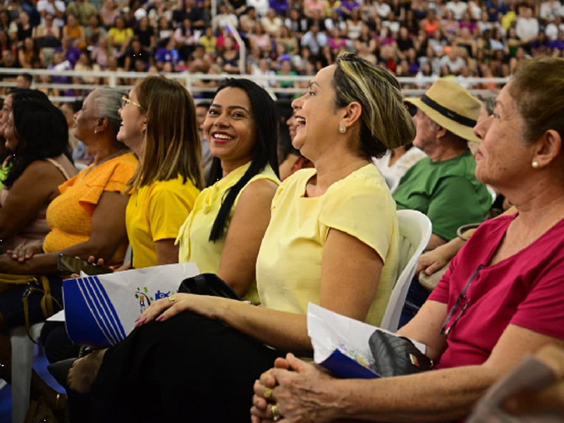 Abertura da 6ª Jornada Pedagógica reúne mais de 4.500 profissionais da educação em Juazeiro do Norte