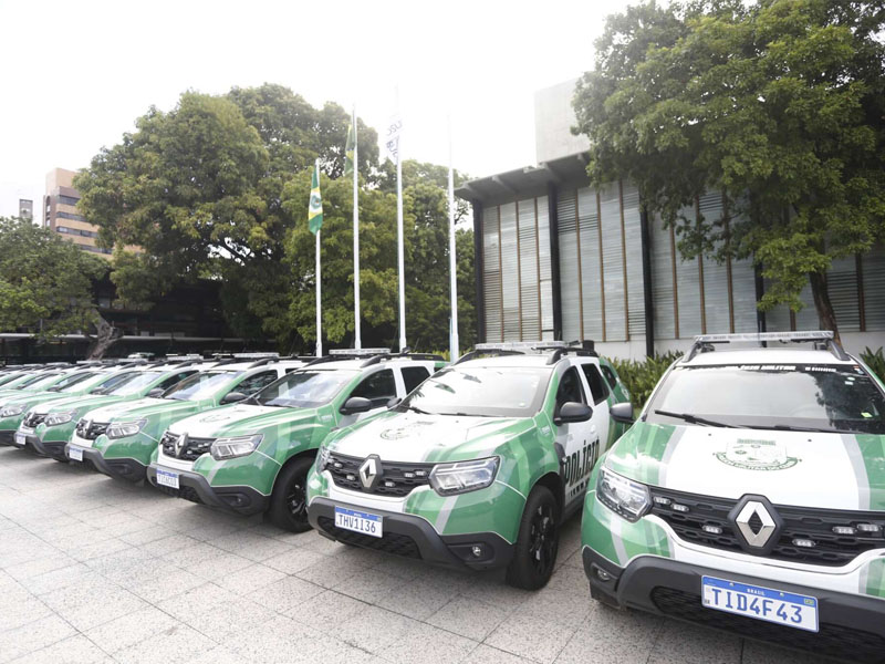 Com investimento superior a R$ 10,6 milhões, primeiras 58 viaturas com blindagem são entregues à Polícia Militar do Ceará