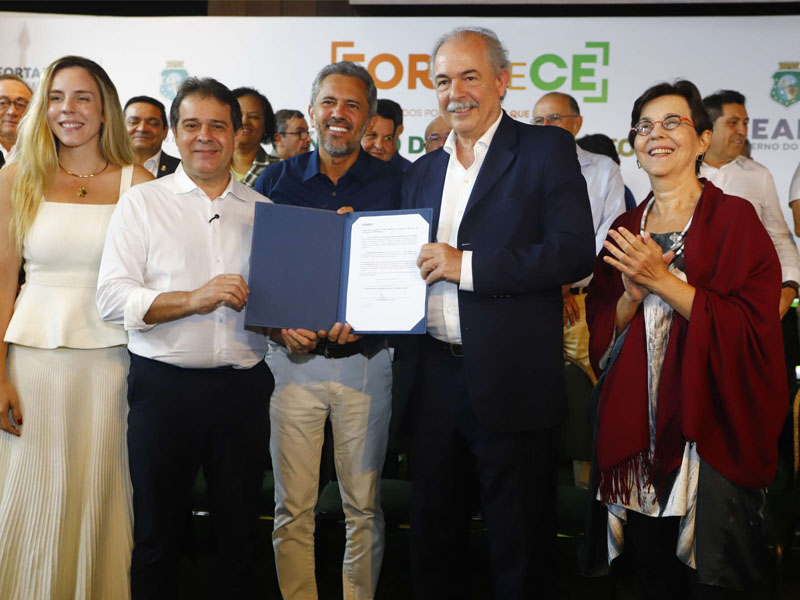 BNDES e Governo do Ceará anunciam R$ 1,1 bilhão para infraestrutura urbana, segurança hídrica e indústria de tecnologia