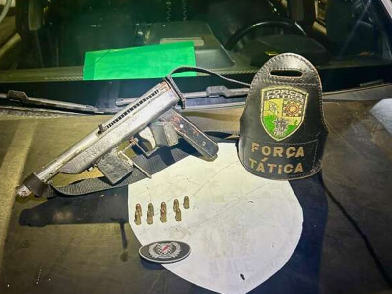 PMCE prende suspeito armado após postagens em redes sociais