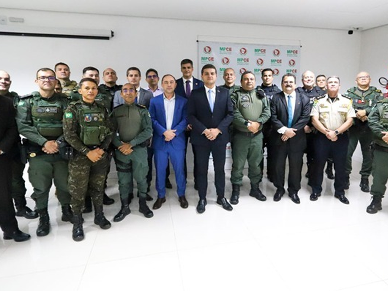 MP do Ceará promove encontros com representantes das Polícias Militar e Civil que atuam no Cariri