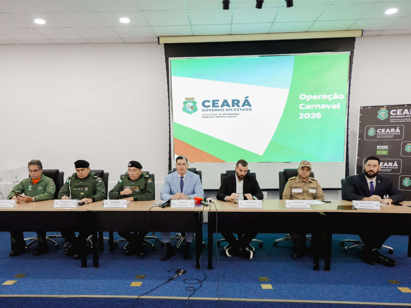“Operação Carnaval 2026”: Ceará terá 9.380 agentes de segurança atuando diariamente durante o feriadão