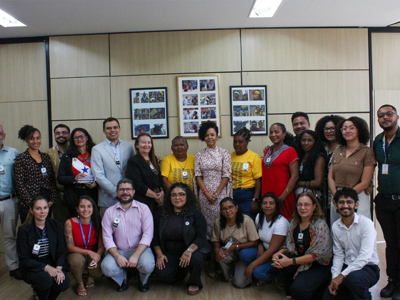 Salitre participa de encontro em Brasília com representantes Quilombolas da Região
