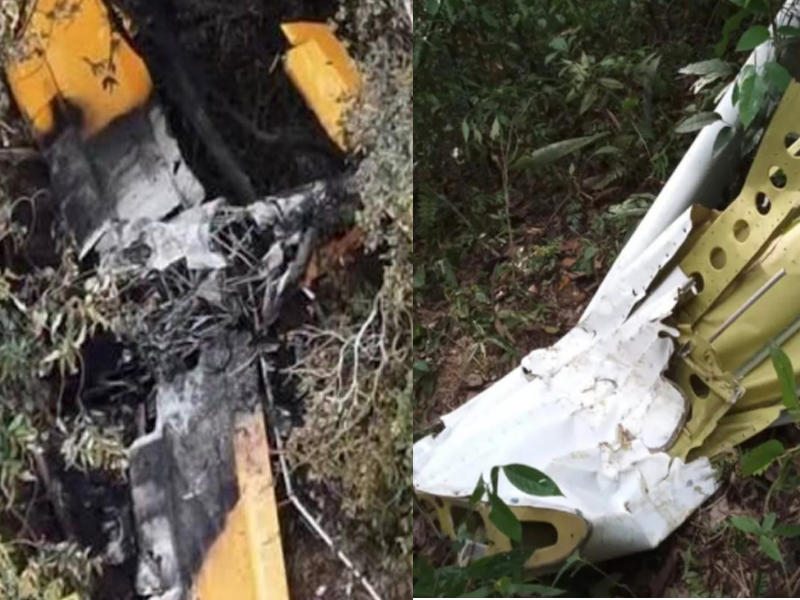 Foto divulgada sobre suposta queda de avião na Serra do Araripe é falsa
