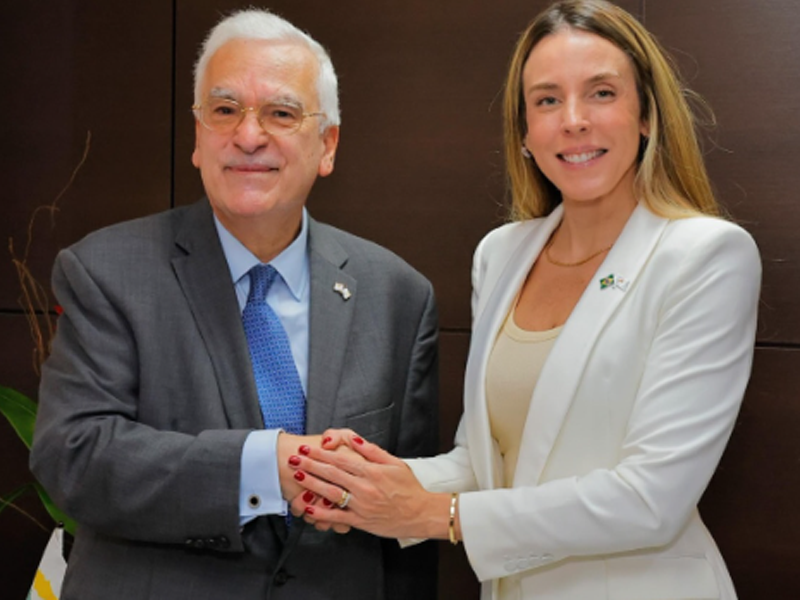 Vice-governadora Jade Romero recebe embaixador de Chipre e fortalece diálogo internacional do Ceará