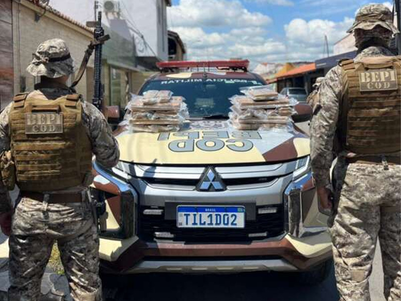 PM apreende quase 70 kg de maconha em ações em Brejo Santo e Icó
