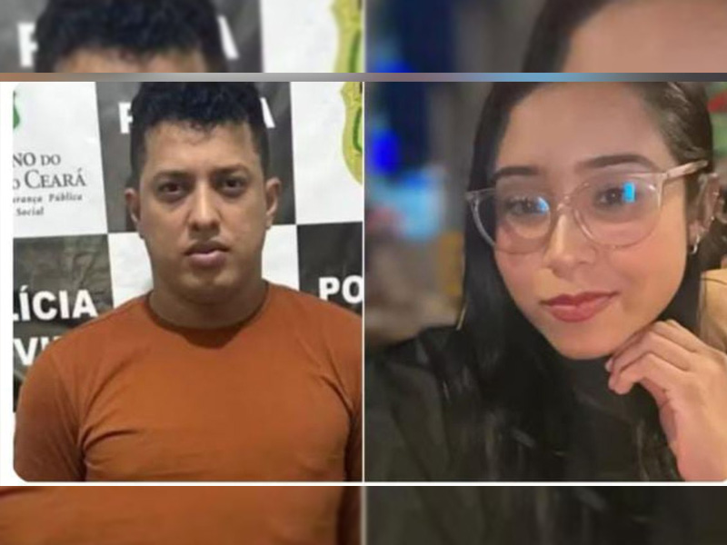 Vídeo: Universitária é morta pelo namorado dentro de casa em Fortaleza; suspeito é preso