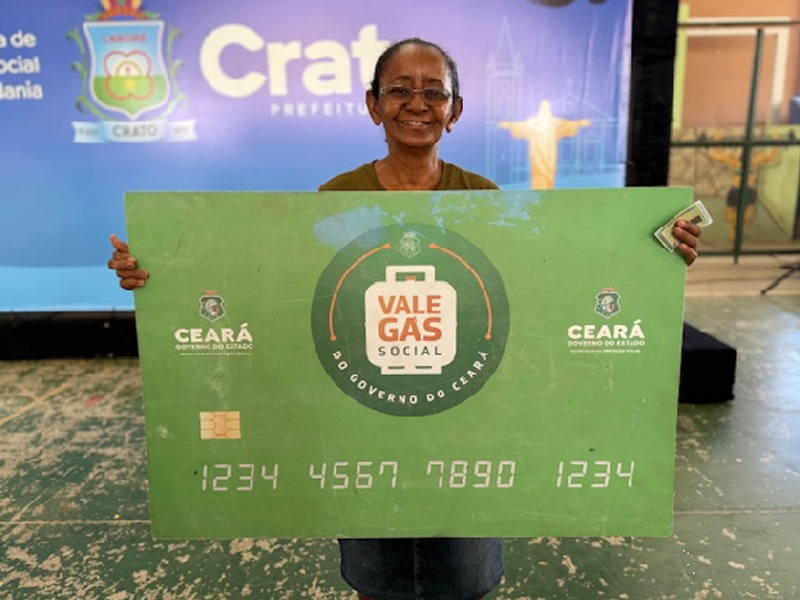 Crato inicia entrega do Vale Gás Social no dia 13 de fevereiro
