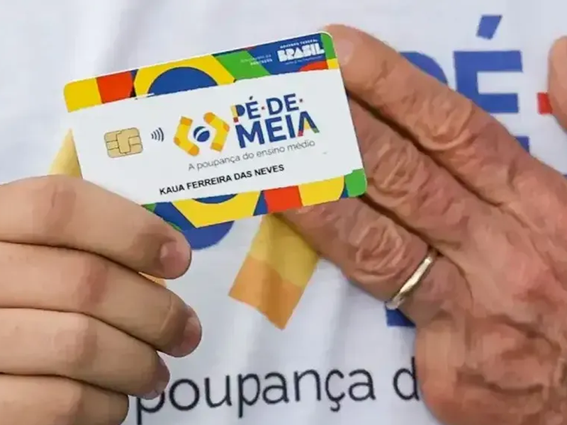 Pagamento da 1ª parcela do programa Pé-de-Meia começa nesta segunda