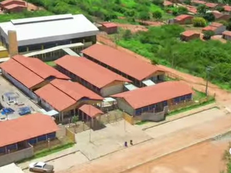 Reforma da Escola Maria Ivanilde avança e unidade será a primeira escola climatizada do Araripe