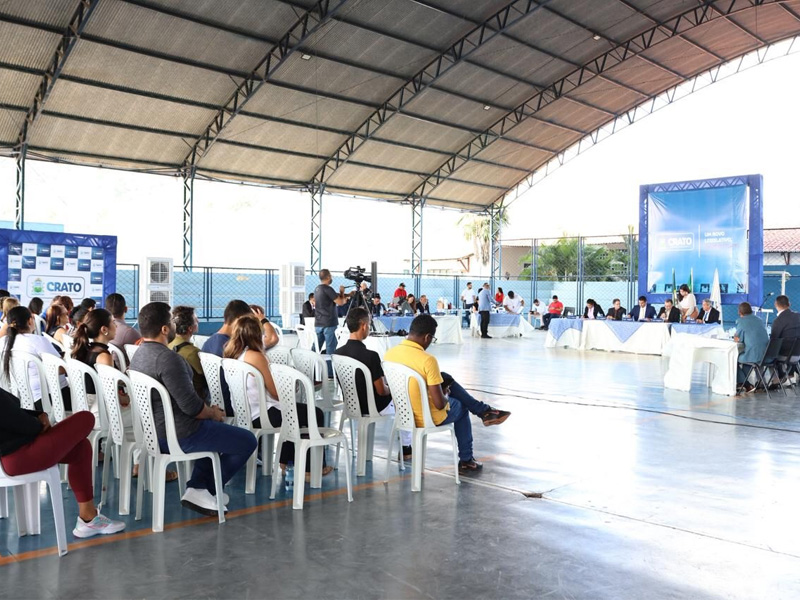 Câmara do Crato retoma sessões itinerantes em março com serviços à população em Dom Quintino