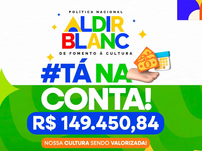 Salitre recebe os recursos da Lei Aldir Blanc; edital será lançado em breve