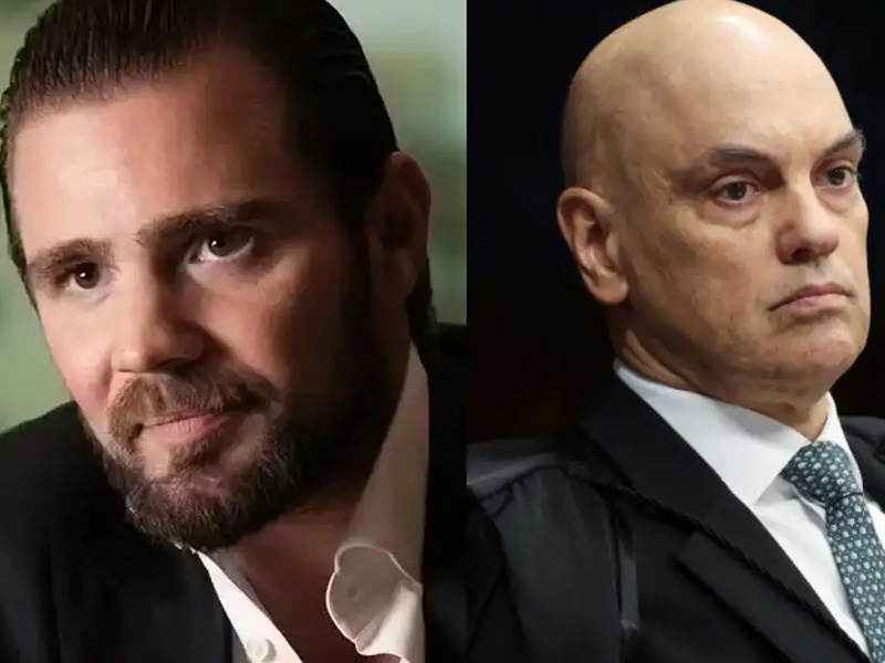 Mensagens atribuídas a Daniel Vorcaro mostram contato com Alexandre de Moraes horas antes de prisão, diz jornal