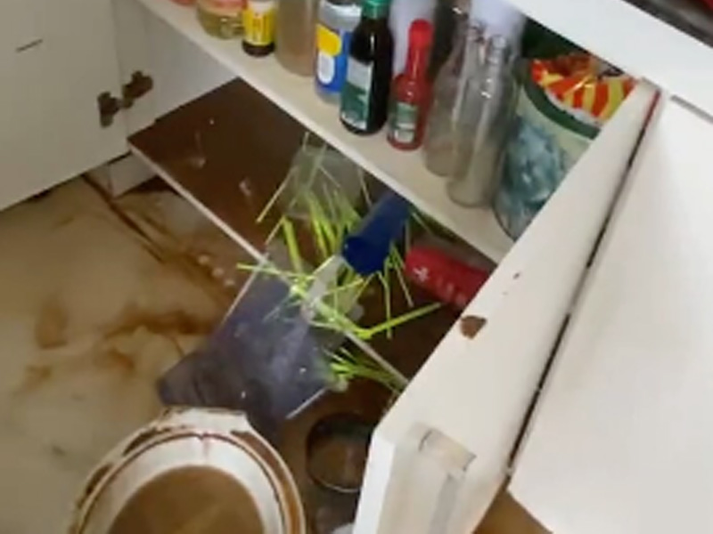 🔴AO VIVO: famílias perdem móveis após casas do bairro São José serem inundadas por água da chuva em Juazeiro do Norte