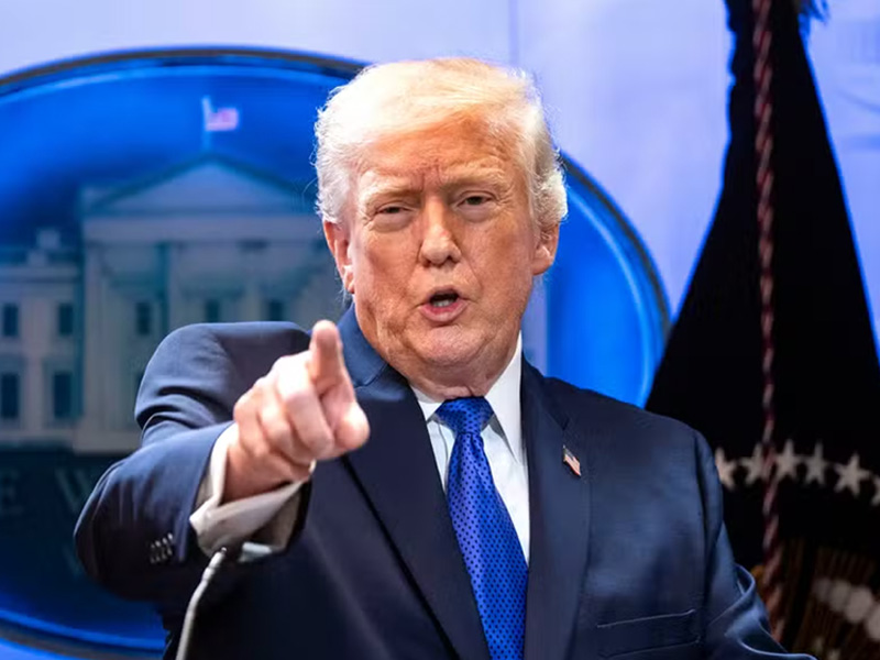 Trump volta a falar em “51º estado” e cita Venezuela após derrota dos EUA no beisebol