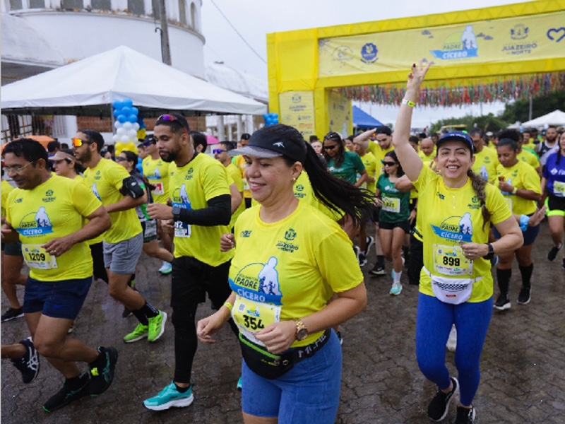 Retirada de kits da Meia Maratona Padre Cícero terá alternativa para doar ração animal