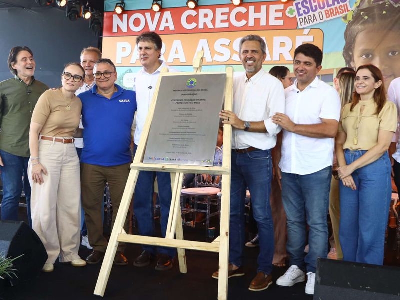 MEC autoriza construção de três campi do IFCE no Cariri e inaugura creche em Assaré