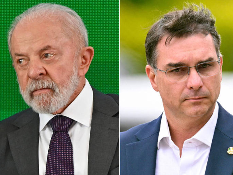 Quaest: Flávio Bolsonaro aparece com 42% e empata tecnicamente com Luiz Inácio Lula da Silva no 2º turno