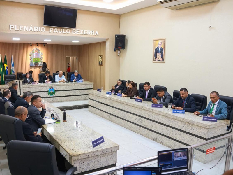 Câmara do Crato aprova aumento da gratificação de risco de vida da GCM e mais 12 projetos