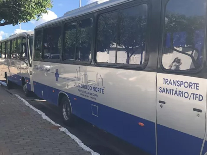 Juazeiro do Norte anuncia a compra de dois novos ônibus rodoviários para o Programa de Tratamento Fora de Domicílio(TFD)