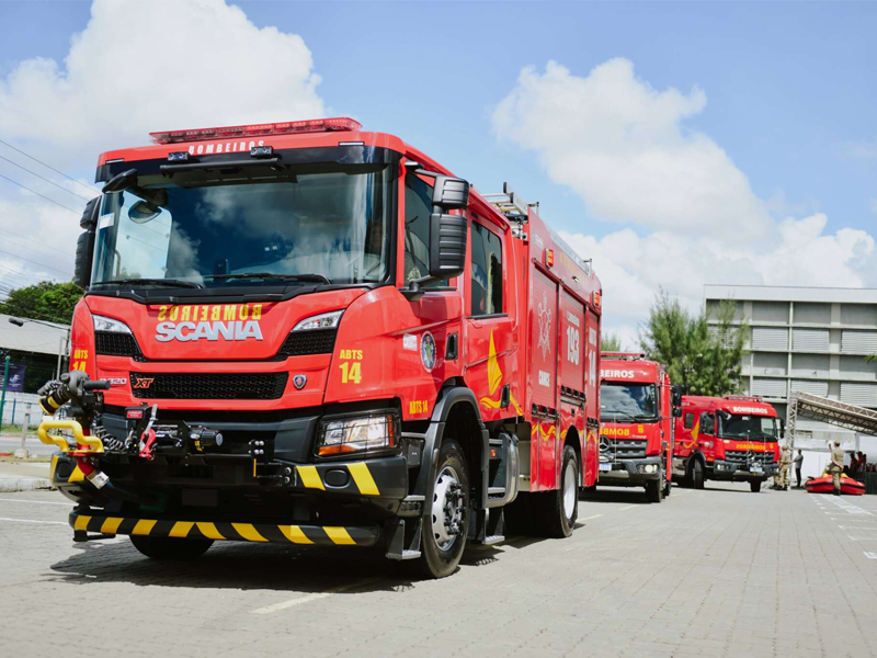 Corpo de Bombeiros recebe 11 viaturas e mais de 5 mil equipamentos para reforçar o trabalho
