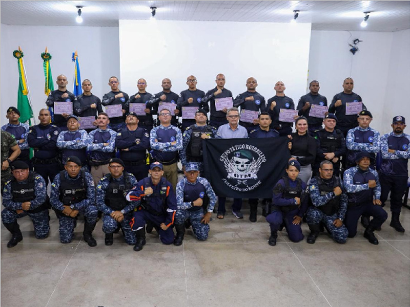 Polícia Municipal de Juazeiro do Norte forma terceira turma do Grupo Tático Motorizado