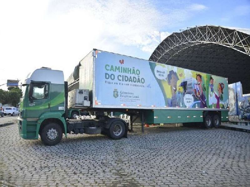 Crato recebe Caminhão do Cidadão com serviços gratuitos nos dias 13 e 14 de abril