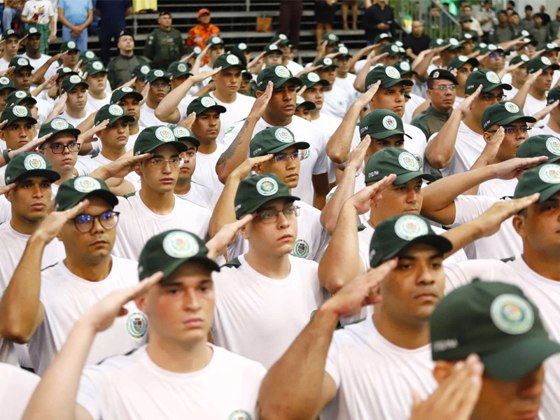 Governo do Ceará inicia formação de mais 1.477 novos policiais para a PMCE
