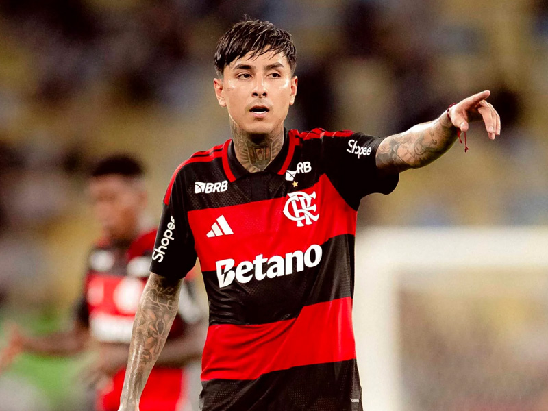 Pulgar, do Flamengo, é punido pelo STJD com quatro jogos de suspensão
