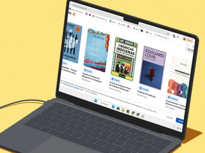 MEC disponibiliza aplicativo gratuito com oito mil livros