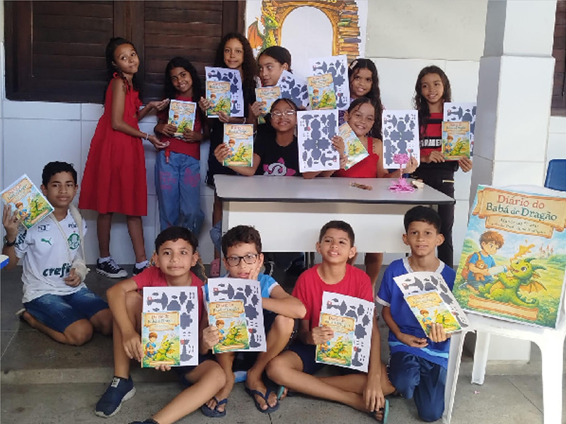 Estudantes criam adaptação de livro infantil na rede municipal de Juazeiro do Norte