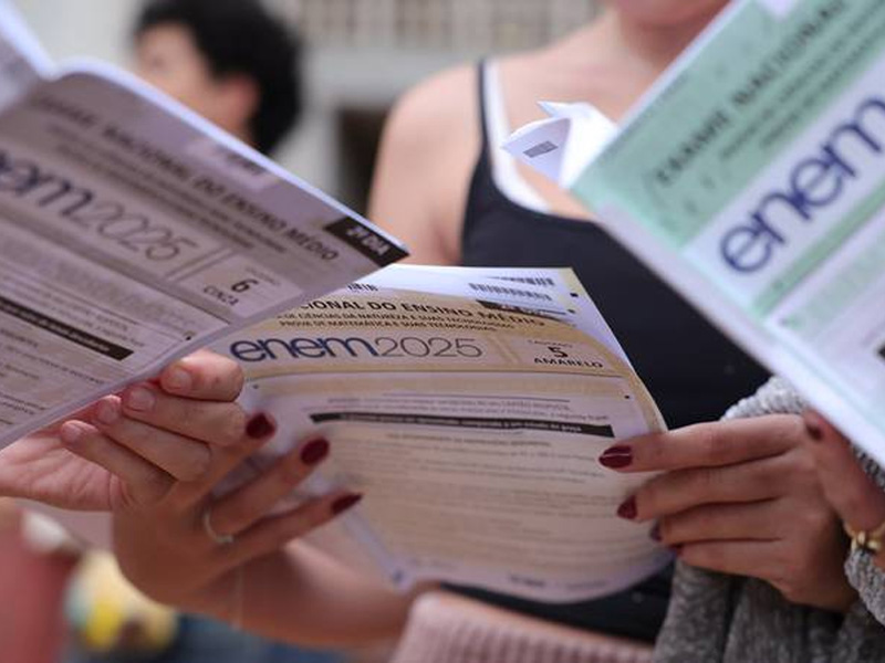 Inscrições para o Enem 2026 começam nesta segunda-feira e seguem até 5 de junho