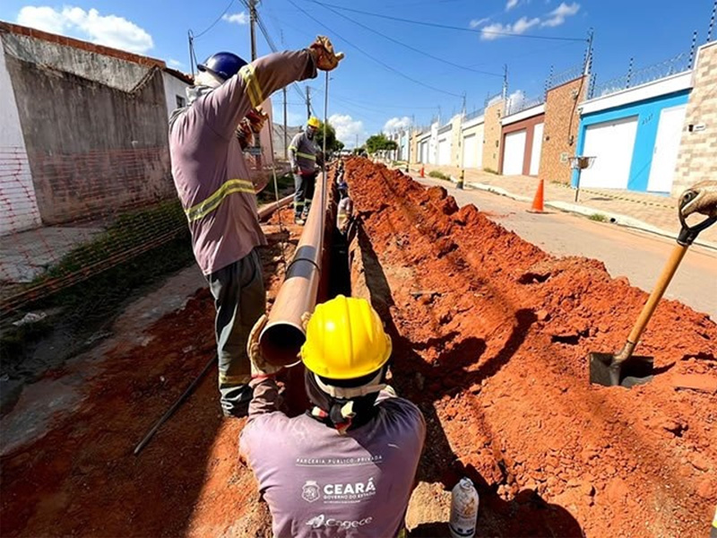Em Juazeiro do Norte, mais de 2.500 casas possuem rede de esgoto, mas não estão conectadas