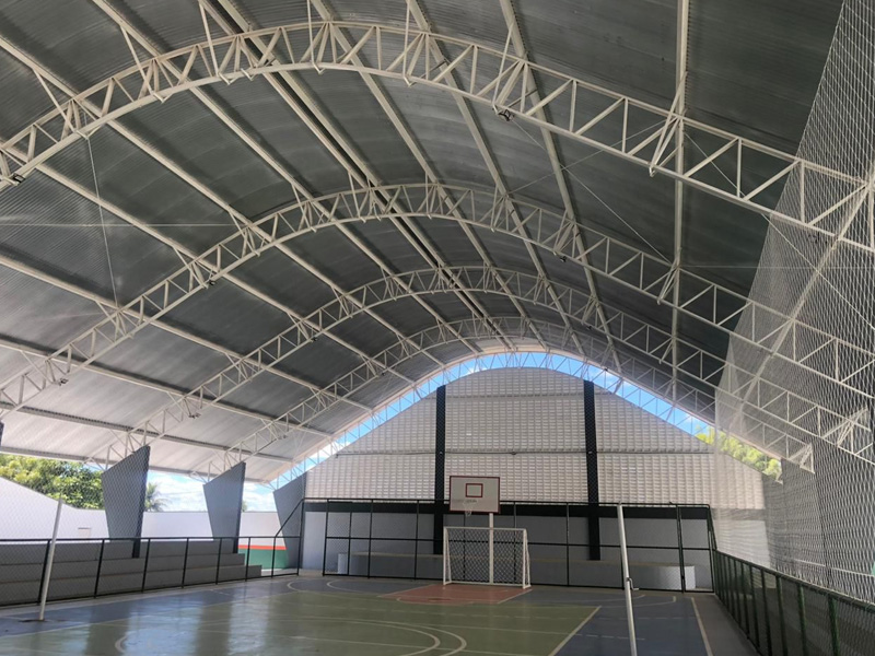 Barbalha: Ginásio Poliesportivo Miguel Custódio é reinaugurado nas Malvinas com investimento superior a R$ 900 mil