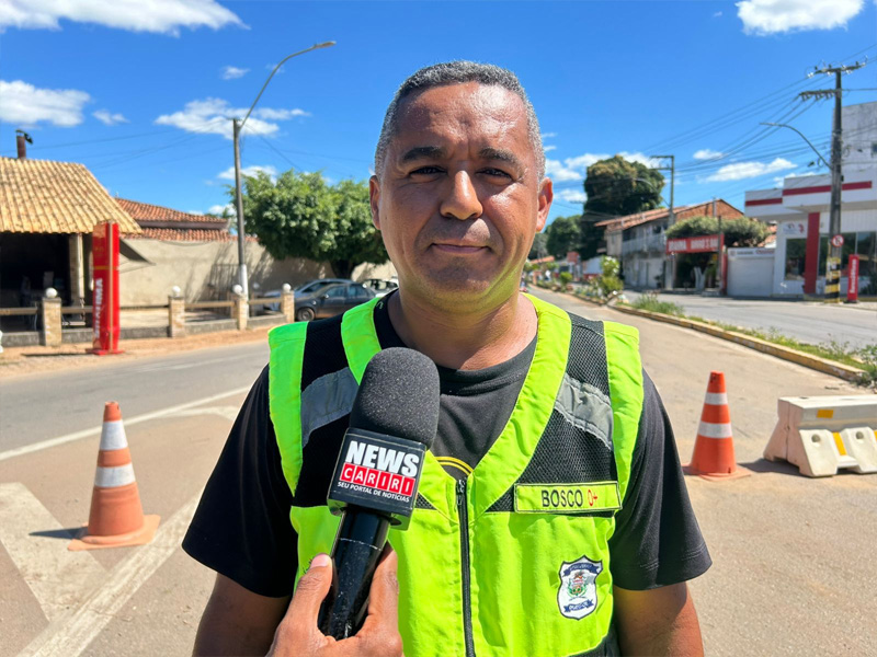 Vídeo: Demutran orienta para mudanças no tráfego de veículos na entrada e saída da cidade do Crato por causa de obras na Avenida do Contorno
