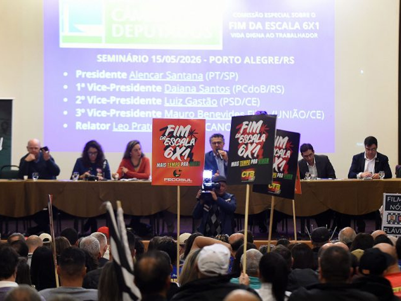 PEC do fim da escala 6×1 entra em semana decisiva na Câmara dos Deputados