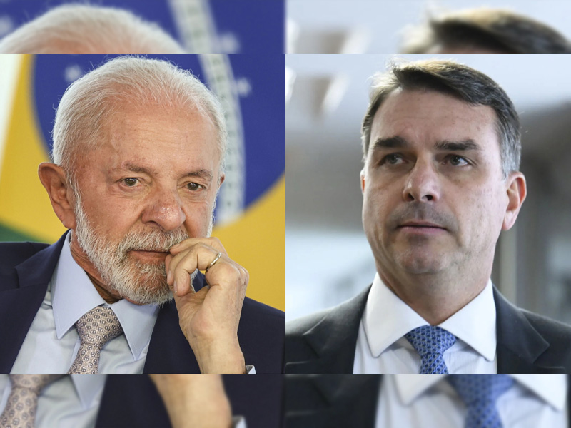 Atlas: Lula tem 48,9% contra 41,8% de Flávio Bolsonaro em eventual 2º turno