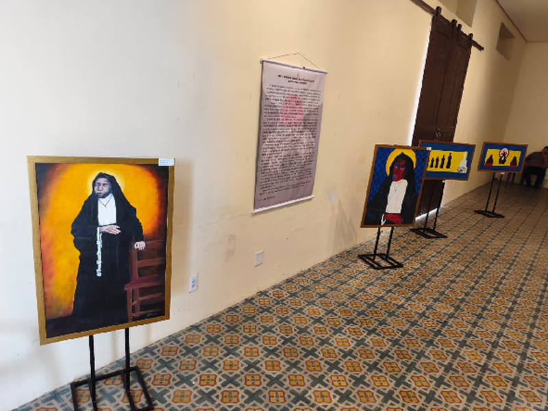 Centro Cultural Daniel Walker recebe exposição em homenagem à Beata Maria de Araújo