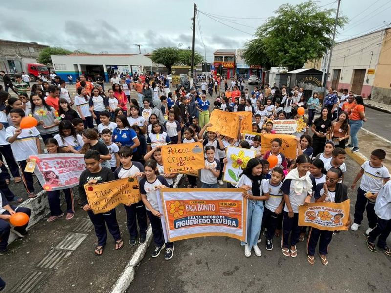 Caminhada marca Dia Nacional de Combate ao Abuso e à Exploração Sexual em Potengi