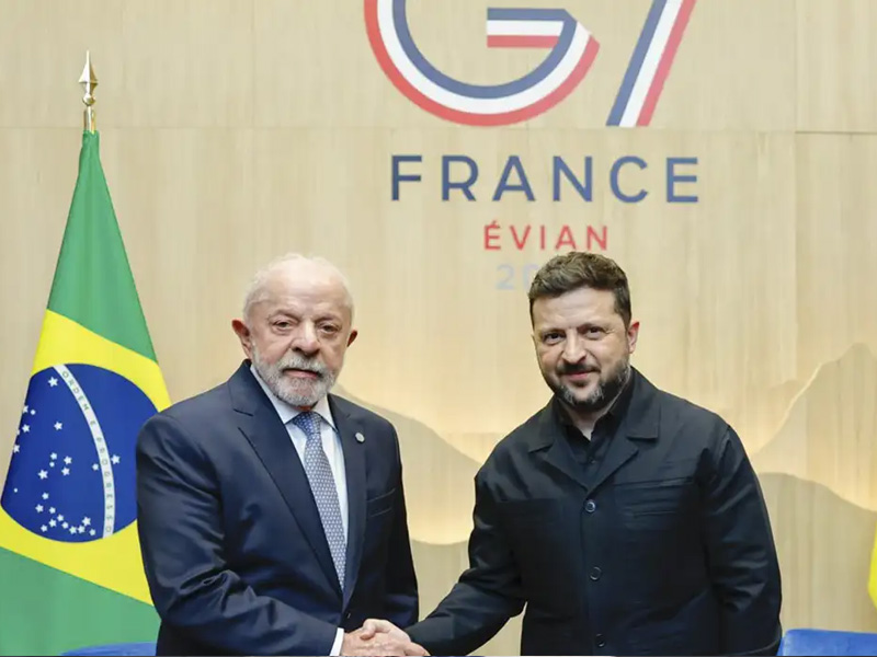 Lula e Zelensky reúnem-se para debater caminhos diplomáticos para a guerra na Ucrânia
