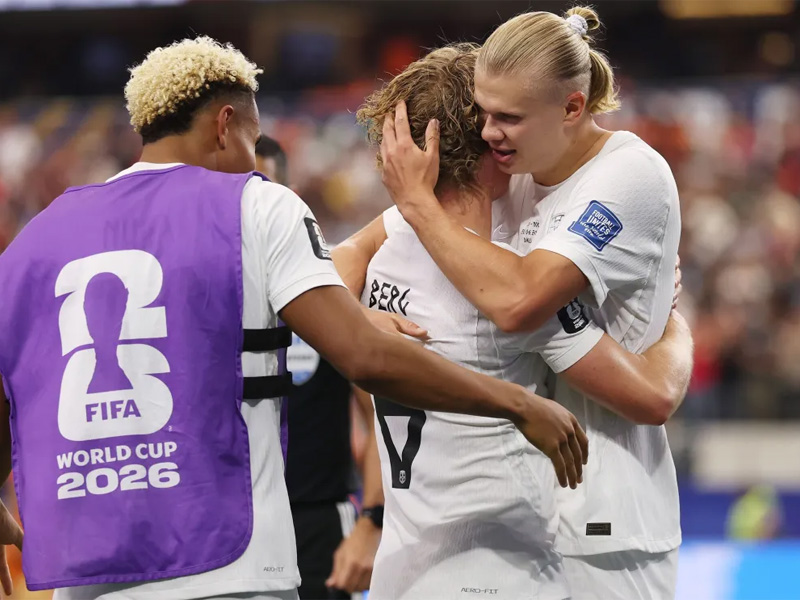 Haaland decide, Noruega vence Costa do Marfim e será adversária do Brasil nas oitavas