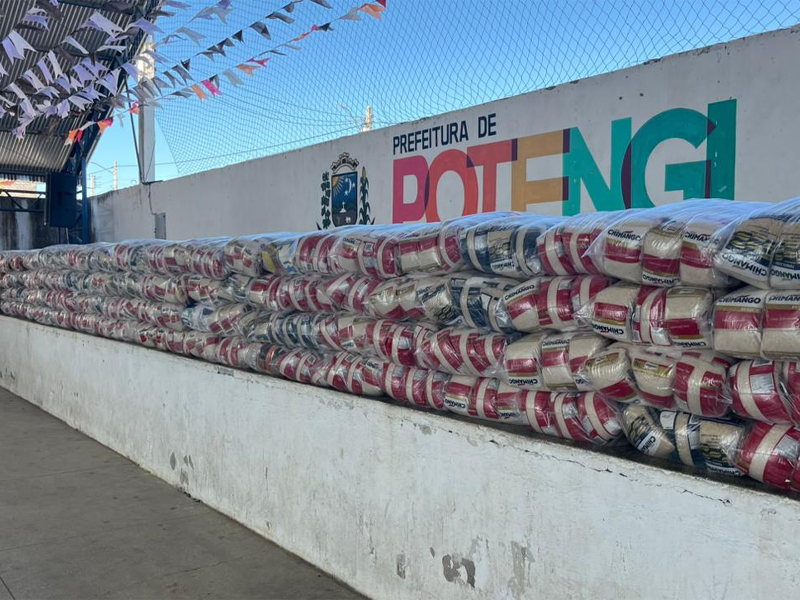 Potengi alcança marca de 570 cestas básicas entregues a famílias do município